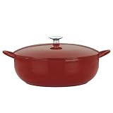 Mario Batali Cookware Classic Enamel Cast Iron Stew Pot - Chianti