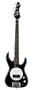 Fleabass Junior 3/4 Size Bass Guitar Black and White (Wild One)