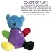 Rainbow Faith Plush Bear