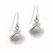 Sterling Silver Sea Shell Beach Summer Earrings