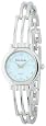 Delta Burke Women`s 79036 Silver-Tone 3-Bar Bracelet Watch