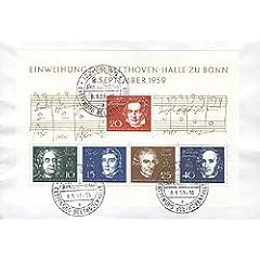 Briefmarken BRD "Beethoven" Ersttagsbrief