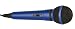 Mr Entertainer Plastic Karaoke Microphone Blue