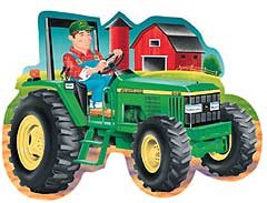 31CquqbKfHL John Deere Tractor Shaped Floor Puzzle