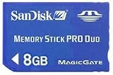SanDisk 8GB Memory Stick PRO Duo Memory Card