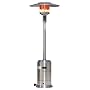 Fire Sense Commercial Patio Heater, Unpainted Stainless Steel