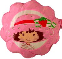 Strawberry Shortcake Toss Pillow (pink)