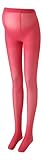 犬印本舗 マタニティ UV加工ナイロンタイツ 80デニール M-L ピンク PS6257
