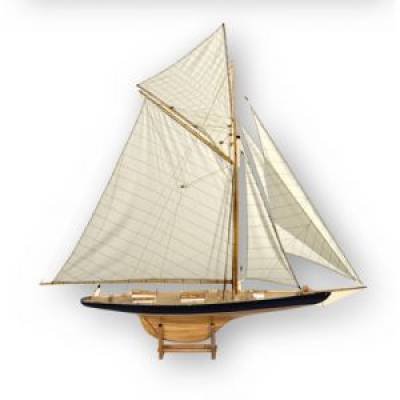 Childrens Toyshop  Toys : Authentic Models - Very Detailed Model Ship - Columbia, Small