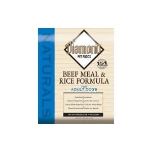 Diamond Naturals Beef Meal and Rice Adult Formula Dry Dog Food