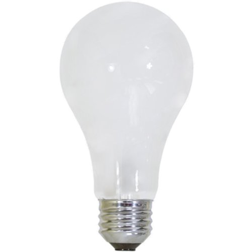 150 Watt - Frosted - A21 Light Bulb - 120 Volt - 5000 Life Hours - Pet Lamp - Full Spectrum Natural Light - PQB 80963