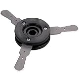 Flail Trimmer Head with 3 Steel Blades