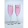 Maid of Honor and Best Man Champagne Flutes