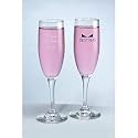 Maid of Honor and Best Man Champagne Flutes