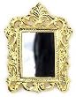 Dollhouse Miniature Elaborate Victorian Mirror
