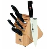 Henckels Four Star 8 Pieces Knife Block with Santuko
