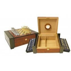 HI-Gloss Chess Set and Humidor by Stacks and Stacks