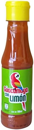 La Guacamaya Authentic Mexican Hot Sauce (Pack of 2) (Salsa Limon)