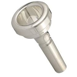 Denis Wick 3AL Silver-Plated Large Bore Trombone and Euphonium Mouthpiece