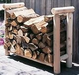  : 2' Firewood Rack Rustic Cedar Log Holder 2ft.