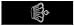 Crown Gem Crystal Studded Rhinestone Bling Car Truck SUV Seat Belt Shoulder Pads - Pair