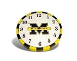 Baby Fanatic UMI440 Clock Wood - Michigan, University of
