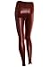 Simplicity Sexy Women High Waist Leather Skinny Leggings Pants Tights