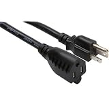 Hosa PWX-403 Power Extension NEMA 5-15R - NEMA 5-15P 3 Feet