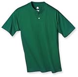 Fruit of the Loom Adult Henley Tee.6.1oz Cotton Tagless