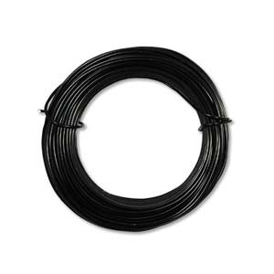 Aluminum Craft Wire 18 Gauge 39 Feet BLACK