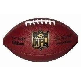 NFL Wilson Authentic Duke Leather Game Football