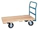 Little Giant 1200 lbs Capacity Cushion Platform Truck with Hardwood Deck