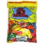 Water Bomb Balloons and Hose Adapter - 200 Count by Wing Tat Manufacturing