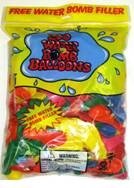 Water Bomb Balloons and Hose Adapter - 200 Count