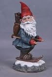 Skiing Garden Gnome