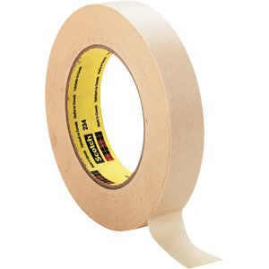 Scotch General-Purpose Masking Tape, 1 Inch x 60 Yards, 3 inch Core, Natural (234-1)