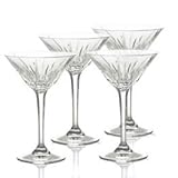Mikasa Arctic Lights Crystal Martini Glasses, Set of 4