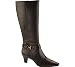 AK Anne Klein Women's Gauge Knee-High Boot,Dark Brown/Dark Brown Leather,8 M US
