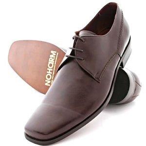 NOHARM Traditional Brown Lace-up Vegan Shoes