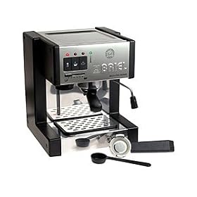 Click here to buy Briel EG281APG Multi-Pro Stainless Steel Pump Espresso Machine with Built-In Coffee Grinder by Briel.