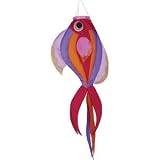 Exotic Butterfly Fish Windsock Hanging Decoration (36in)