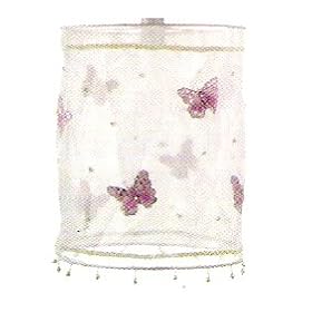 Scattered Pink Butterfly Lampshade