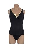 It Figures! C Cup & Up Collection (fits c thru e cup) V-neck 2-piece Tankini Swimsuit RETAIL VALUE $101 by 