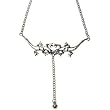 Back Belly Chain Lizard with CZ