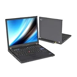 IBM ThinkPad T60 Core Duo Laptop, Dual Core Computer AC Adapter Windows XP w/ Disc