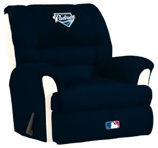 Home Team MLB San Diego Padres Big Daddy Recliner