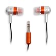 Ifrogz Earpollution Metal Drum Earbuds (Orange/White)