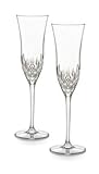 Waterford Crystal Lismore Essence Champagne Flute, Set of 2