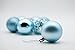 AMS 2.36''/60mm 24ct Christmas Balls Tree Pendants Shatterproof Ornaments Seasonal Decorations for Tree Decor,Holiday,Xmas(Light Blue)