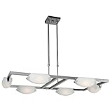 Access Lighting 63962-ORB/FST 6 Light Nido Adjustable Chandelier